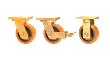 ABE75 Forged Precision Bearing Castors with SAS Series Polyurethane Wheels