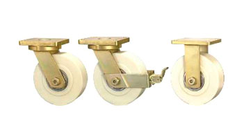 ABE50 Forged Precision Bearing Castors with MCNY Series Cast Polyamide Wheels