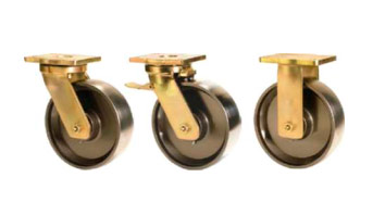 ABLP Forged Precision Castors with DF Series Drop Forged Steel Wheels