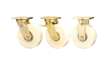 ABLP Forged Precision Bearing Castors with MCNY Series Cast Polyamide Wheels