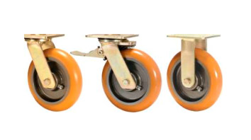 GGSE Castors with ME Series Ergonomic Wheels