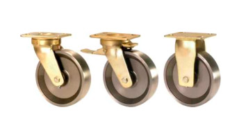 GRDE Castors with DF Series Drop Forged Steel Wheels