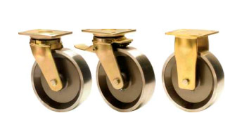 SAB Forged Precision Bearing Castors with DF Series Drop Forged Steel Wheels